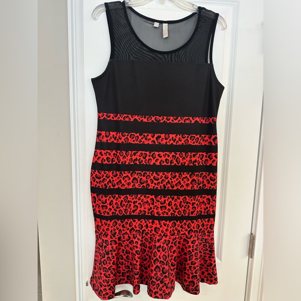 Bodyflirt Dress. Size M Black/Orange NWOT